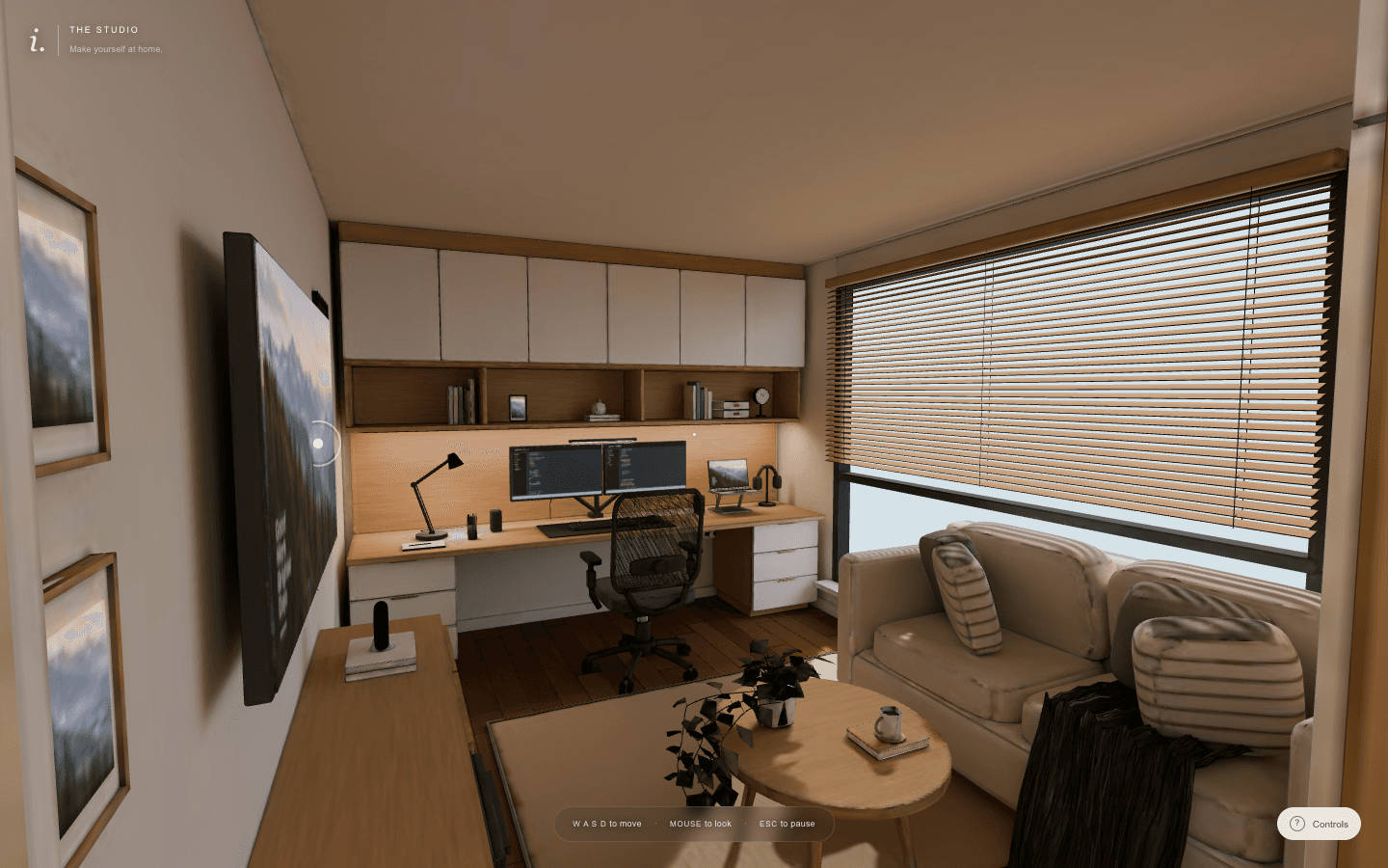 Interactive 3D Studio preview